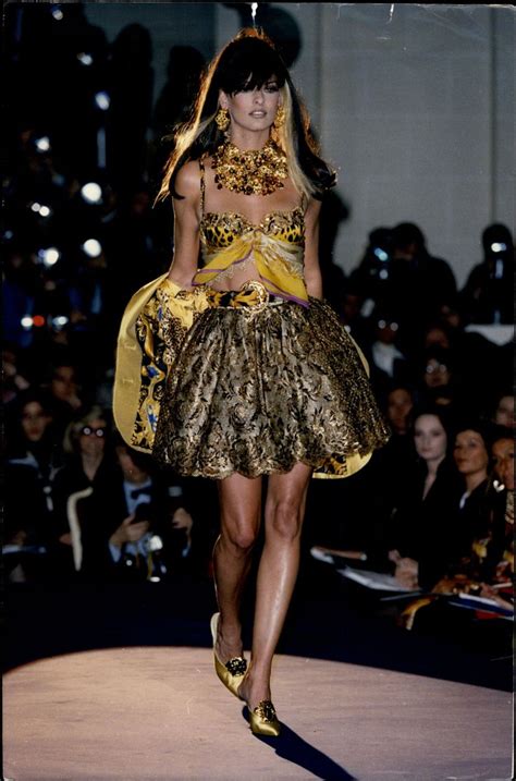 vestiti versace anni90 fiori|versace 90s style.